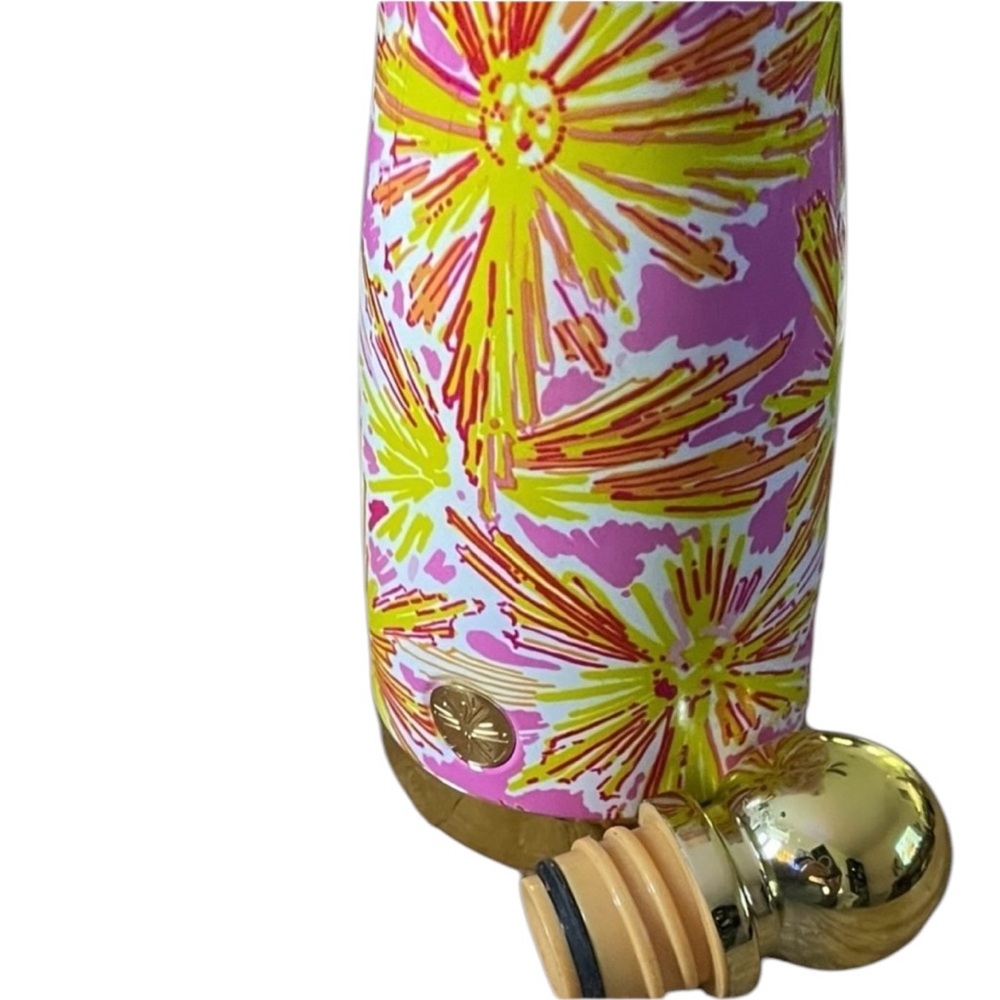 Lilly Pulitzer Squeeze The Day Water Bottle Stainless Steel 24 oz - Picture 6 of 9